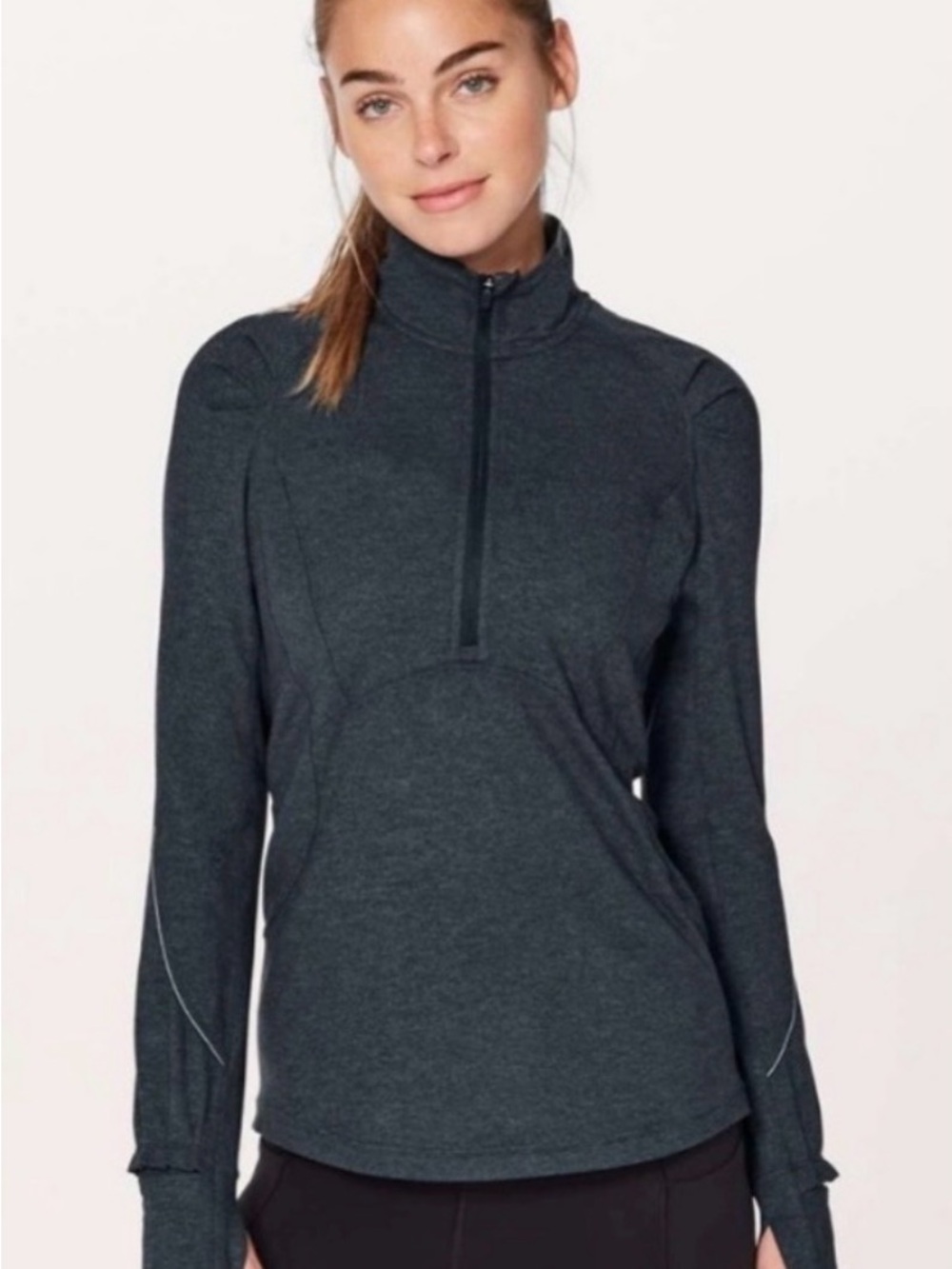 Lululemon Extra Mile 1/2 Zip / Size 6